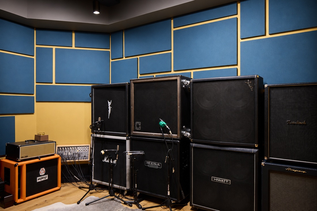 Amp Room RSR vintage amps ON CA recording studio gear library