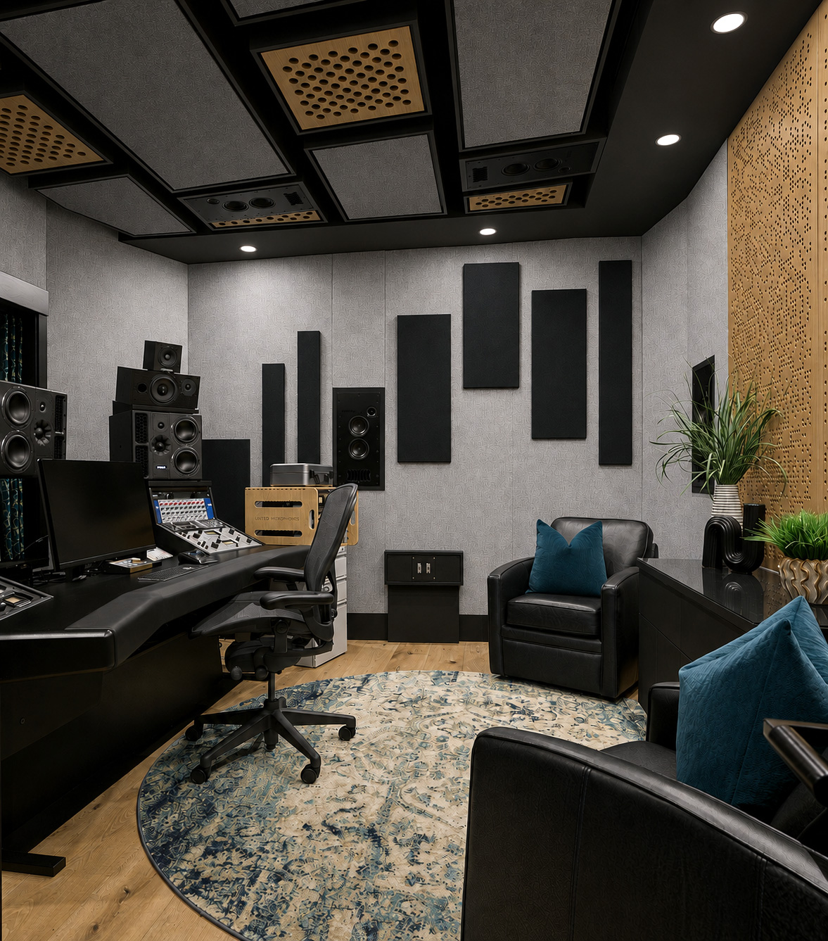 Control room for film pre post production studio in ON CA Waterloo Kitchener Conestoga best rates 5 star reviews